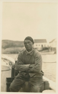 Image of Eskimo [Inuit] man  [Fred Tutu]